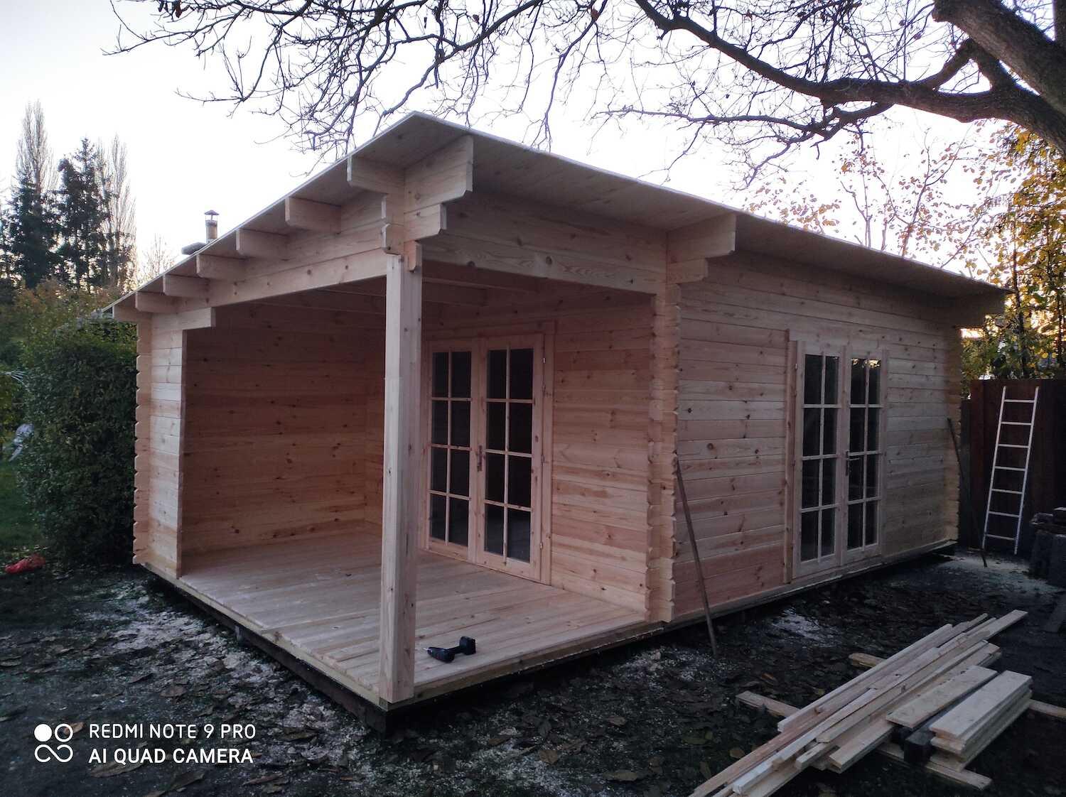 Naše realizace: zahradní chata Carl 5x4 u Plzně